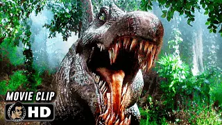 The Spinosaurus Crashes Plane Scene | JURASSIC PARK II (2001) Sci-Fi, Movie CLIP HD