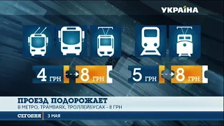 В Киеве снова подорожает проезд в транспорте