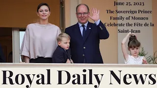 Prince Albert and Princess Charlene of Monaco Attend a Celebration! Plus, Other #Royal News!