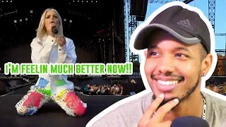 Better Now - Davina Michelle (LIVE @P!nk Beautiful Trauma World Tour) REACTION