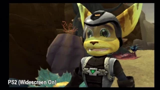 Ratchet & Clank 3: Up Your Arsenal - PS2/PS3 Resolution Differences