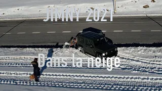 Jimny dans la neige  4K