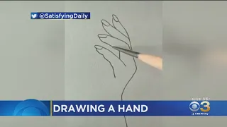 Video Of Artist Drawing Hand Goes Viral