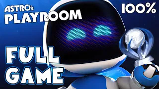 Astro's Playroom FULL GAME 100% All Trophies (PS5) Platinum