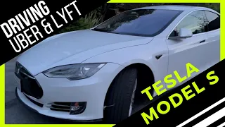 Driving A Tesla Model S For Uber And Lyft!