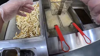 Working at Five Guys (Fries) - POV