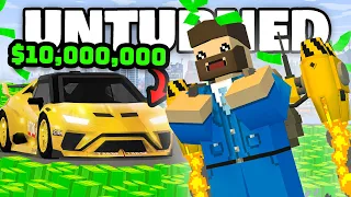 I WENT ON A $15,000,000 SPENDING SPREE! (Unturned Life RP #97)