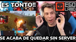 RUBIUS SE ENFADA 😡🤬PORQUE GREFG LO MATA.. LO QUIERE BANEAR DEL SERVIDOR!!😨 | RUST | CLIPS EGOLAND