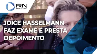 Deputada Joice Hasselmann presta depoimento à polícia pela 3ª vez