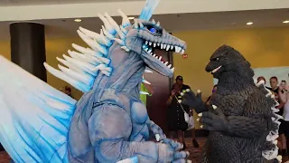 Godzilla cosplay battle at GFest 2023