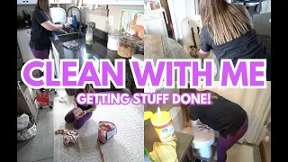 GETTING STUFF DONE | POWER HOUR CLEAN 2024 | MOM MOTIVATION