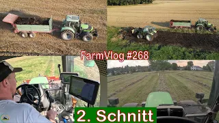 Farmvlog #268: 2. Schnitt | Defekt am Agrotron 6160 | Mist streuen für den Raps