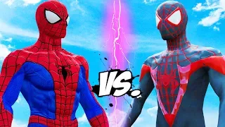 THE AMAZING SPIDER-MAN VS SPIDERMAN (MILES MORALES)