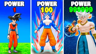 Every PUNCH Goku gets STRONGER  in GTA 5 RP