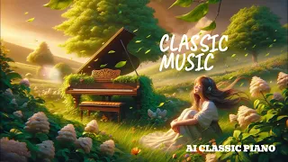 힐링 클래식 음악,  AI CLASSIC MUSIC : 클래식 피아노