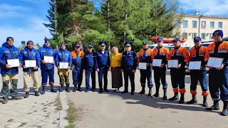 Спасатели Акмолинской области вернулись домой после противопаводковых мероприятий в СКО