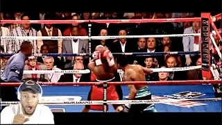 5 TIMES FLOYD MAYWEATHER ALMOST GETS KO REACTION || DSTEW1KREACTS