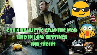 GTA 4 REALISTIC GRAPHICS Enb for low-end pc   #GTA4  #GRAPHICS  #MOD