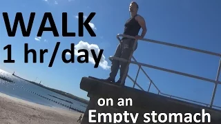 WALK 1 HOUR/DAY | EMPTY STOMACH | WHY I DO IT