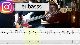 New Radicals - You Get What You Give BASS COVER + PLAY ALONG TAB + SCORE