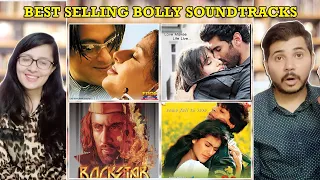 Couple Reaction on Best Selling BOLLYWOOD SOUNDTRACKS Of Each Year (1990-2019)