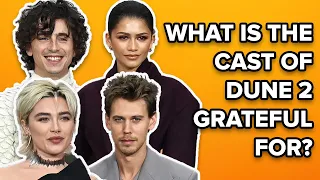 Zendaya, Timothée Chalamet, Austin Butler & Florence Pugh Answer Dune 2 Questions