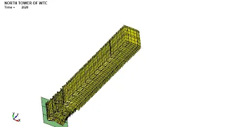 SIMULATION OF CORE COLLAPSE OF WTC-1