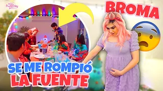 SE ME ROMPIÓ LA FUENTE EN LA POSADA! BROMA | MIS PASTELITOS