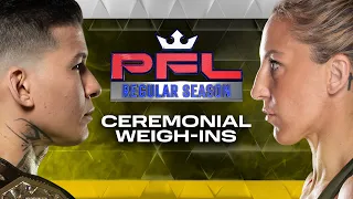 PFL 2, 2023: Ceremonial Weigh Ins