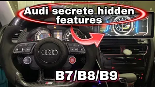 (AUDI) HIDDEN FEATURE AND SECRET HACK B7/B8/B9 ( For New Subscribers)