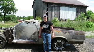 Sandblasting the body of the 1983 El Camino!