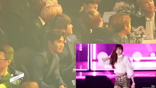BTS reaction AND EXO   SOHOT LISA BLACKPINK FANMADE