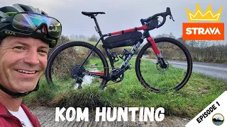 This Is How To Get A Strava KOM - Gravel Bike KOM Hunting - On One Free Ranger + Wahoo Bolt = KOM