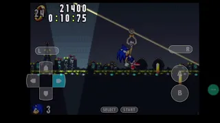 Sonic Advance Prototype Android emulador Gameplay