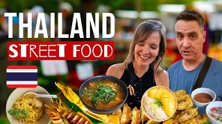 STREET FOOD Heaven in THAILAND 🇹🇭  - How Much Thai Street Food Costs at Chiang Mai's Night Market!
