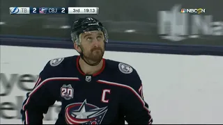 Nick Foligno 2-2 Goal vs. Lightning (Jan. 21, 2021) (NBC)