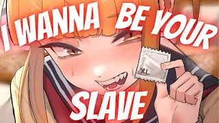 Nightcore - I Wanna Be Your Slave (Female Version) (Lyrics)