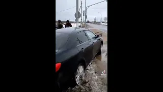 Видео жёсткой аварии с фурой!!! Жуткое ДТП на Окружной дороге в Смоленске!!!