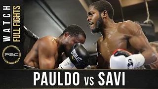 Pauldo vs Savi FULL FIGHT: March 14, 2017 | PBC on FS1