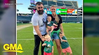 Kylie Kelce talks life with Jason and the playoff season