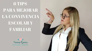 Tips para mejorar la convivencia Escolar y familiar