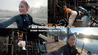 WEEKS WORTH OF WORKOUTS | hybrid training, weighted sessions and winter runs | HUGE GIVEAWAY