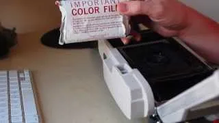 Polaroid 850 - Loading 50 year old Type 48 PolarColor Roll Film and shooting it!
