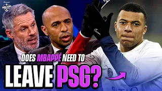 Thierry Henry backs Kylian Mbappé to STAY at PSG! | UCL Today | CBS Sports Golazo