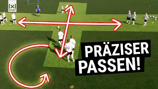 ⚡ Neuer Drill: Effektiv passen lernen im Fußballtraining mit der Übung Kreuzpassen!