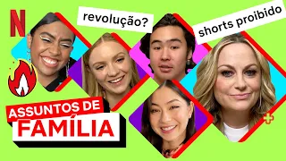 Elenco de Moxie tá te chamando pra uma revolução | Assuntos de Família | Netflix Brasil