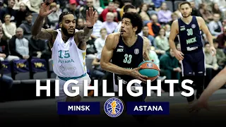 Minsk vs Astana Highlights December, 25 | Season 2022-23