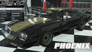 GTA 5 - OG Vehicle Customization - Imponte Phoenix (Pontiac Firebird)