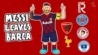 Which of these clubs would Lionel Messi leave Barcelona for? ► 442oons