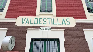 Trenes por Valdestillas (Valladolid)